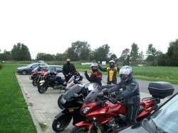 Die Mopedfahrer in Rendsburg